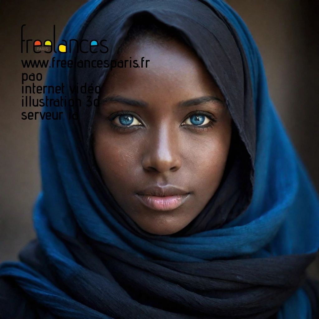 Pao mise en page internet vidéo illustration 3d serveur IA générative AI freelance paris studio de création magazines 72zncu90